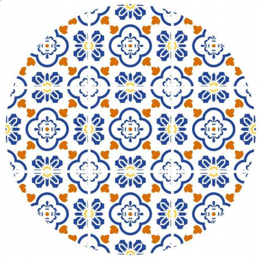 3D-Textured-Art Nouveau Coaster