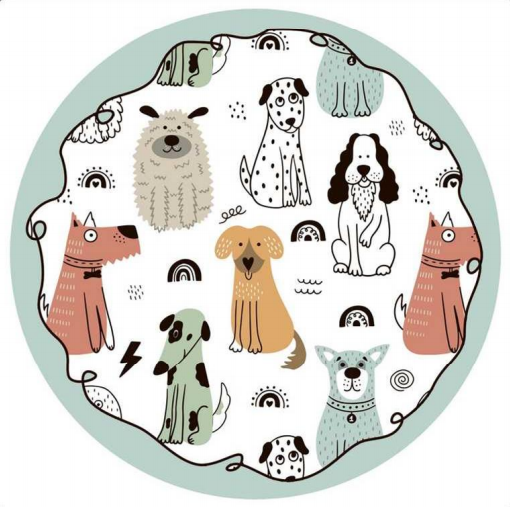3D-Textured-Pet Coaster