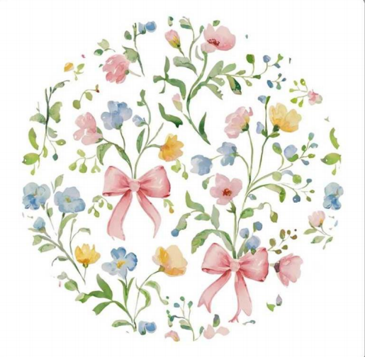3D-Textured-Floral Coaster