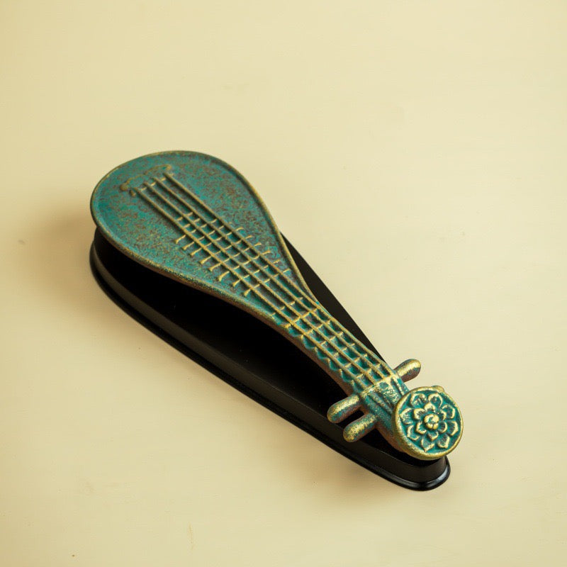 Dunhuang Flying Apsaras Pipa Incense Holder