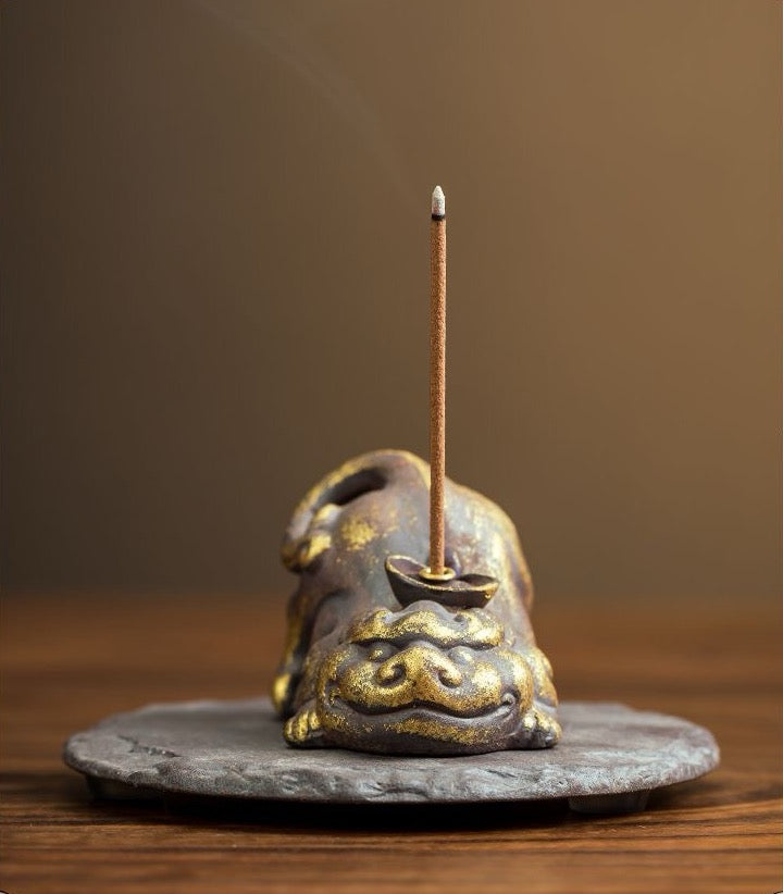 Dunhuang Pixiu Mythical Beast Incense Holder