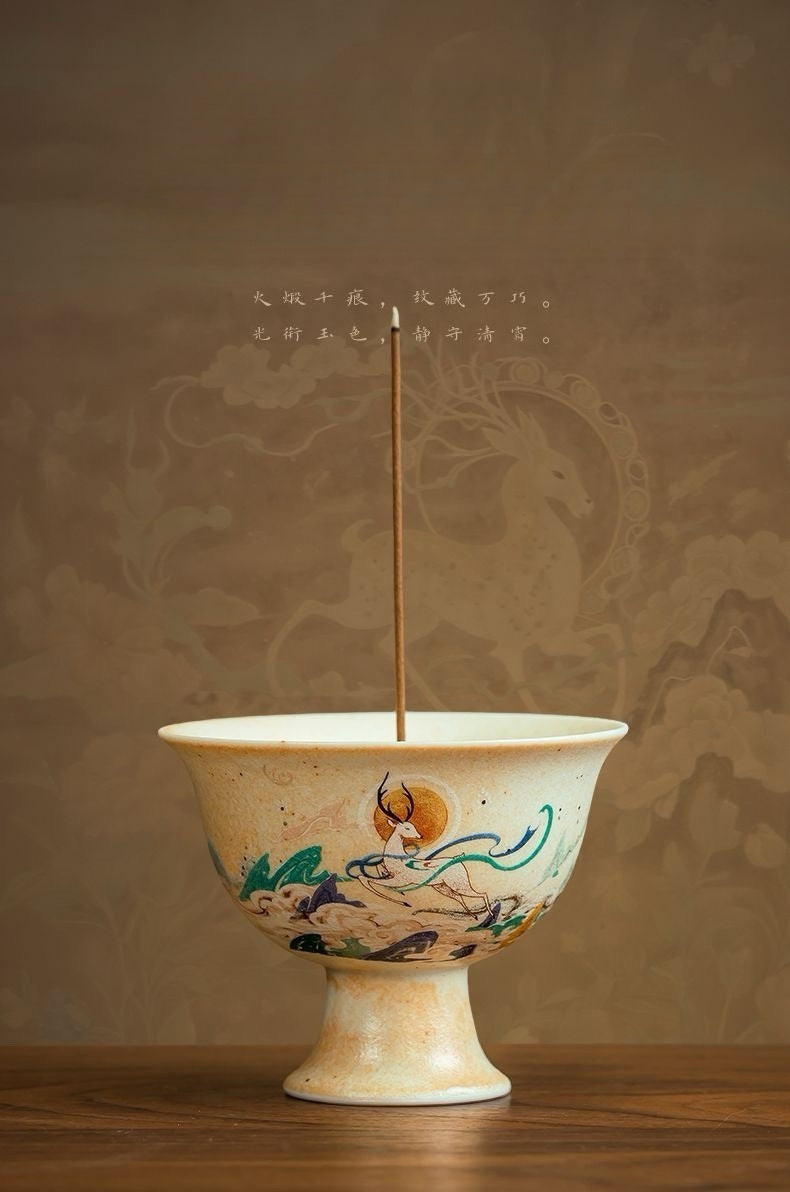 Dunhuang Sacred Deer Incense Holder
