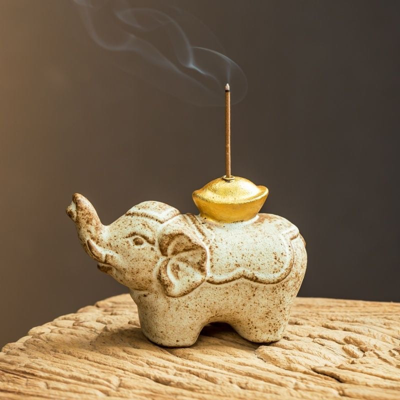 Dunhuang Sacred Elephant Incense Holder
