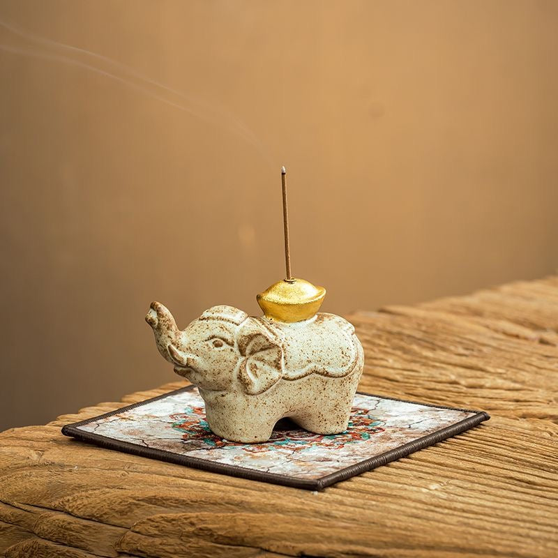 Dunhuang Sacred Elephant Incense Holder