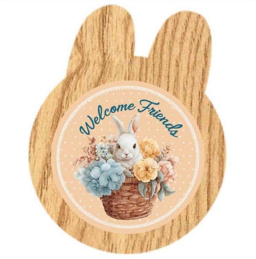 Flat Coaster-Fairytale Rabbit