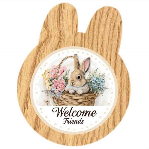 Flat Coaster-Fairytale Rabbit