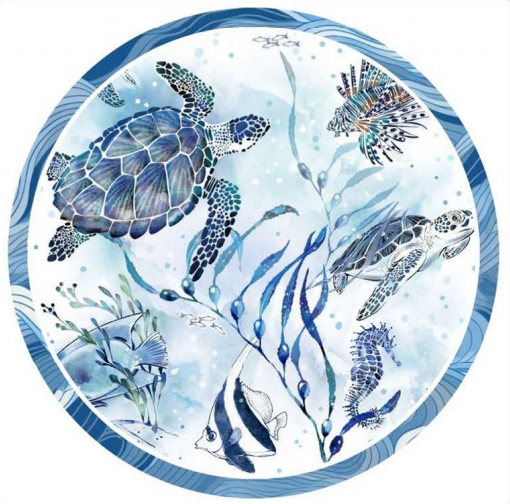 Flat Coaster-Ocean