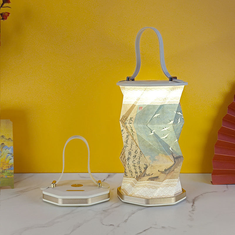 Origami Lamp with Handle