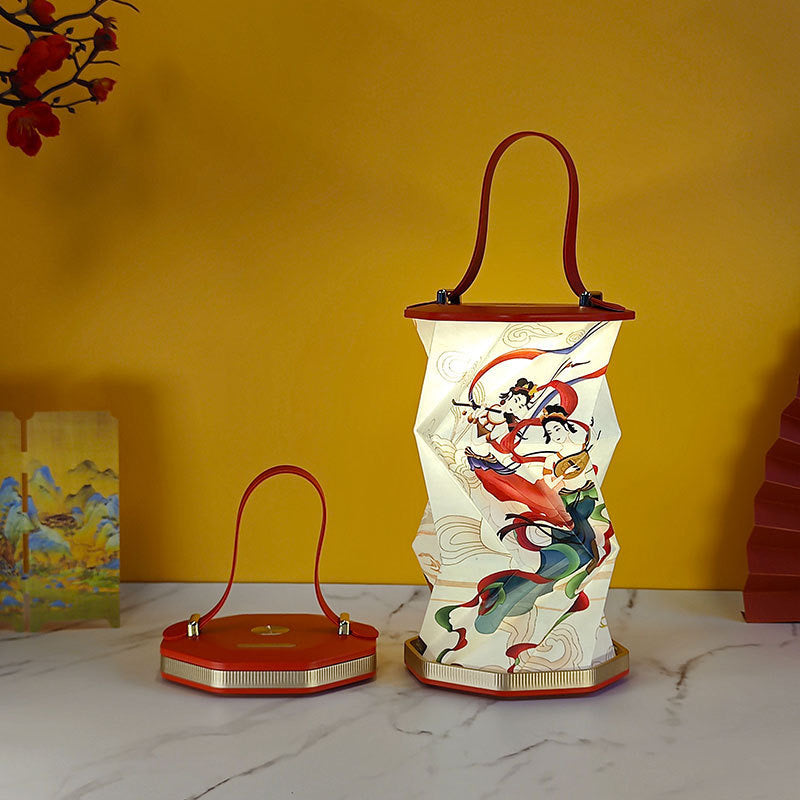 Origami Lamp with Handle