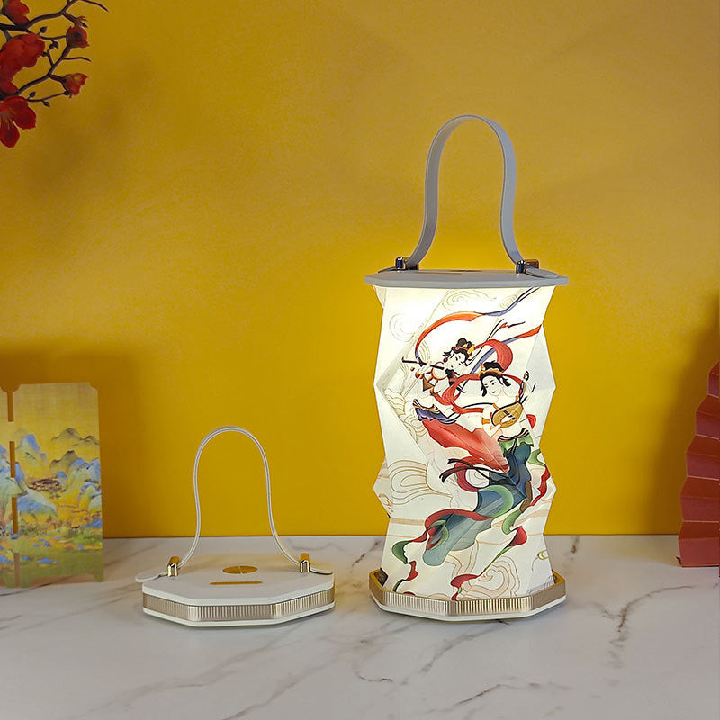 Origami Lamp with Handle