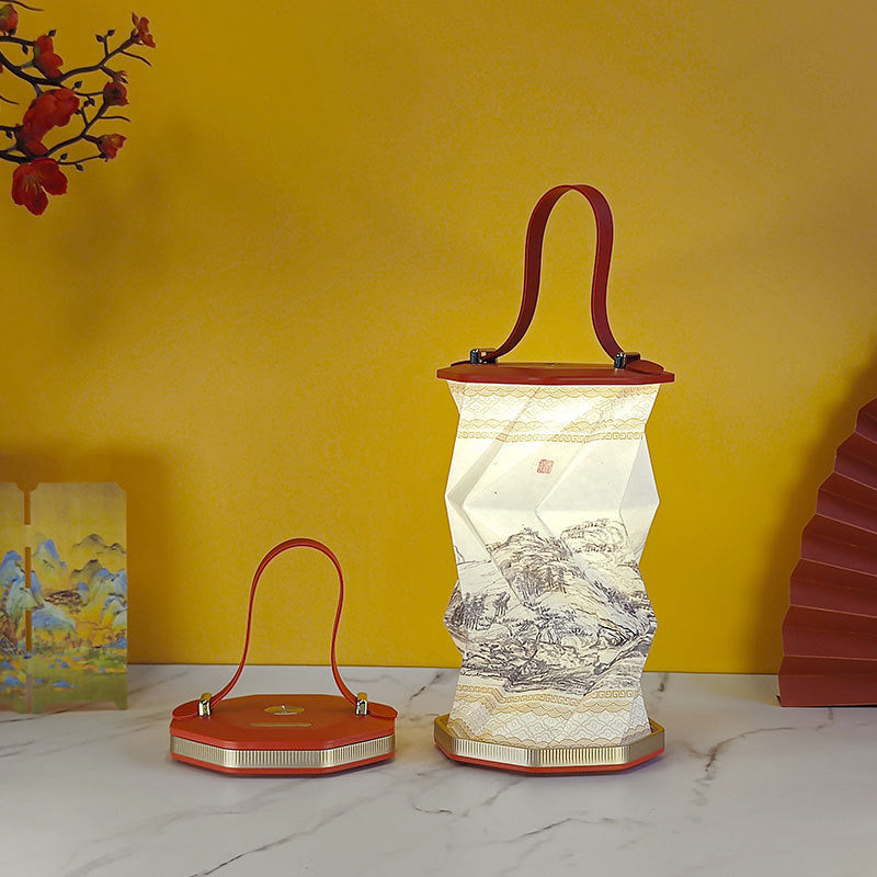 Origami Lamp with Handle