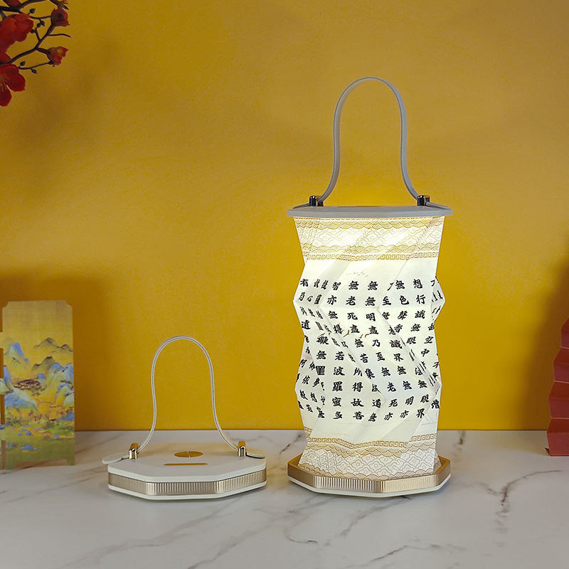 Origami Lamp with Handle
