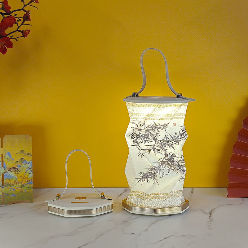 Origami Lamp with Handle