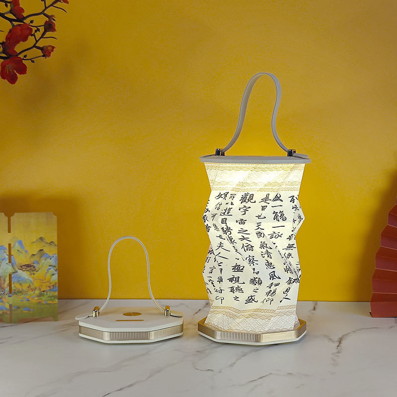 Origami Lamp with Handle
