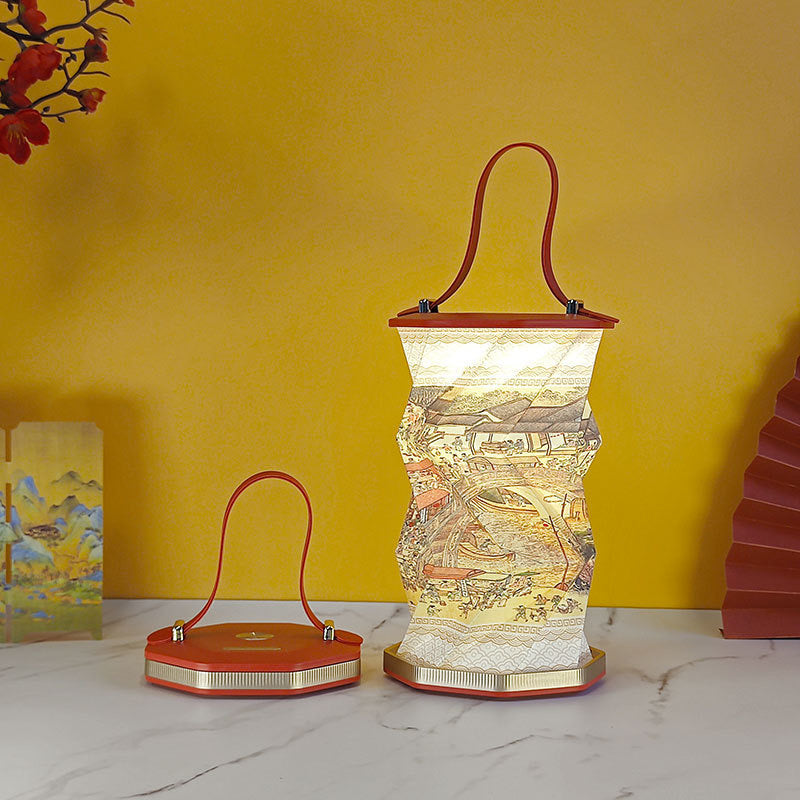 Origami Lamp with Handle