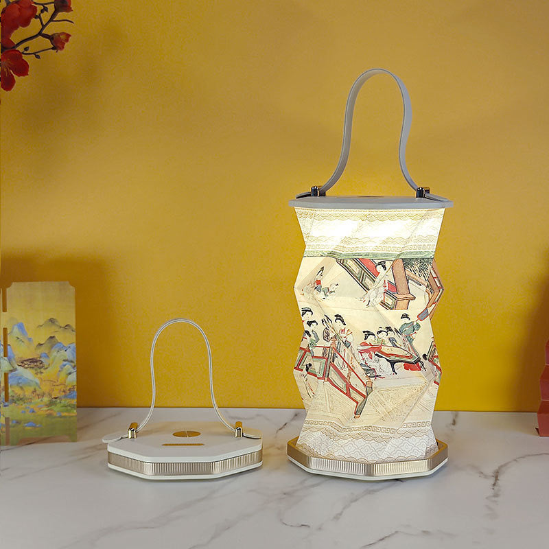 Origami Lamp with Handle