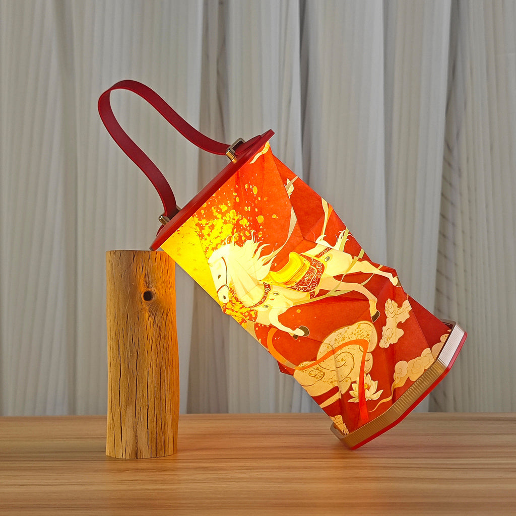 Origami Lamp with Handle